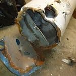 broken water heater